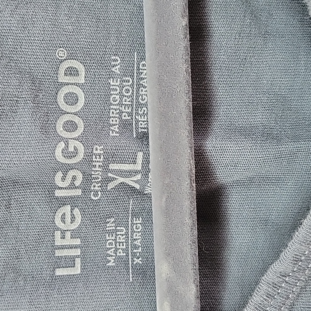 Life is Good Gray Tank Top - Picture 3 of 4